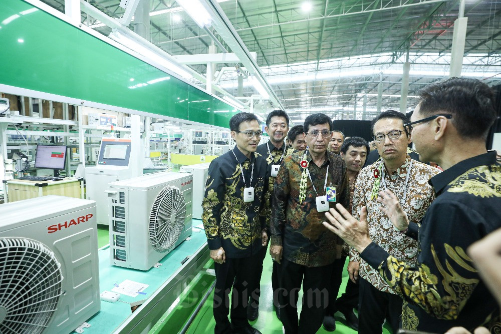  PT Sharp Elektronics Indonesia Resmikan Pabrik AC Sharp di Karawangan