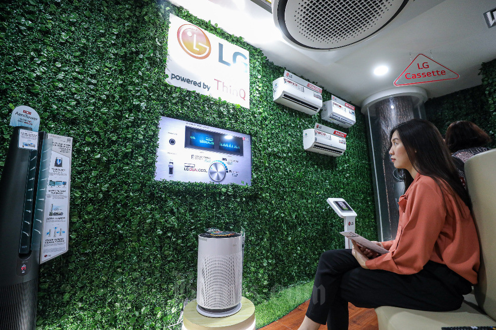  PT LG Electronics Indonesia Hadirkan LG Comfort Zone di Stasiun MRT Setiabudi Astra