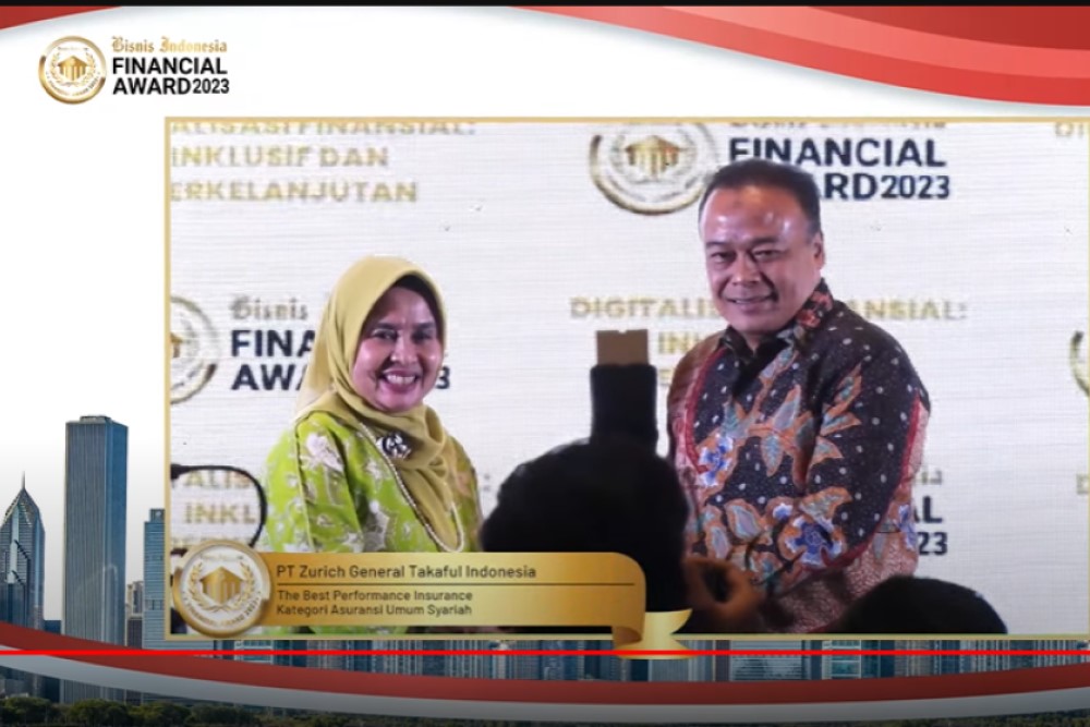  BIFA 2023: Zurich Syariah Raih The Best Performance Insurance Kategori Asuransi Umum Syariah