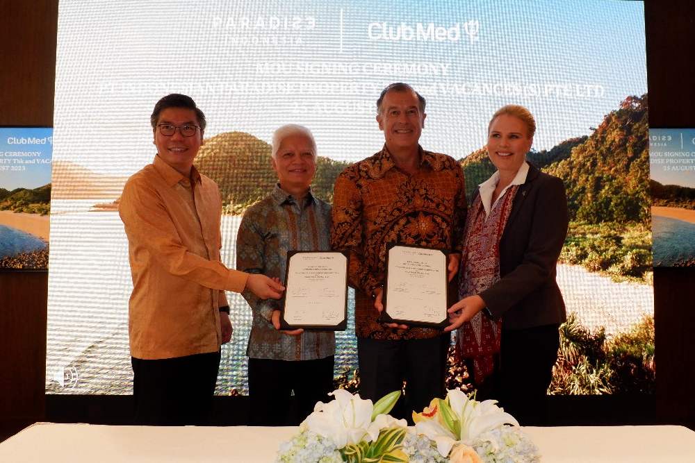  Paradise Indonesia Gandeng Club Med Bangun Kawasan Wisata Berkonsep Resor