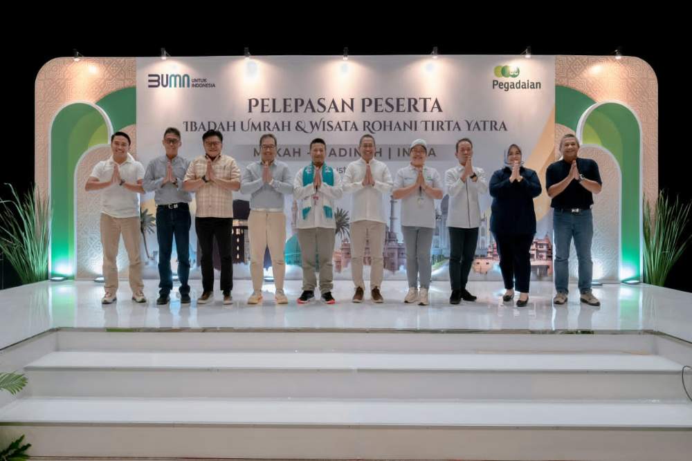  Cetak Kinerja Apik, Pegadaian Berangkatkan 145 Karyawan Wisata Religi