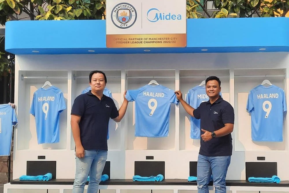  Midea dan Man City Kembali Jalin Kerja Sama, Haaland Jadi Global Brand Ambassador