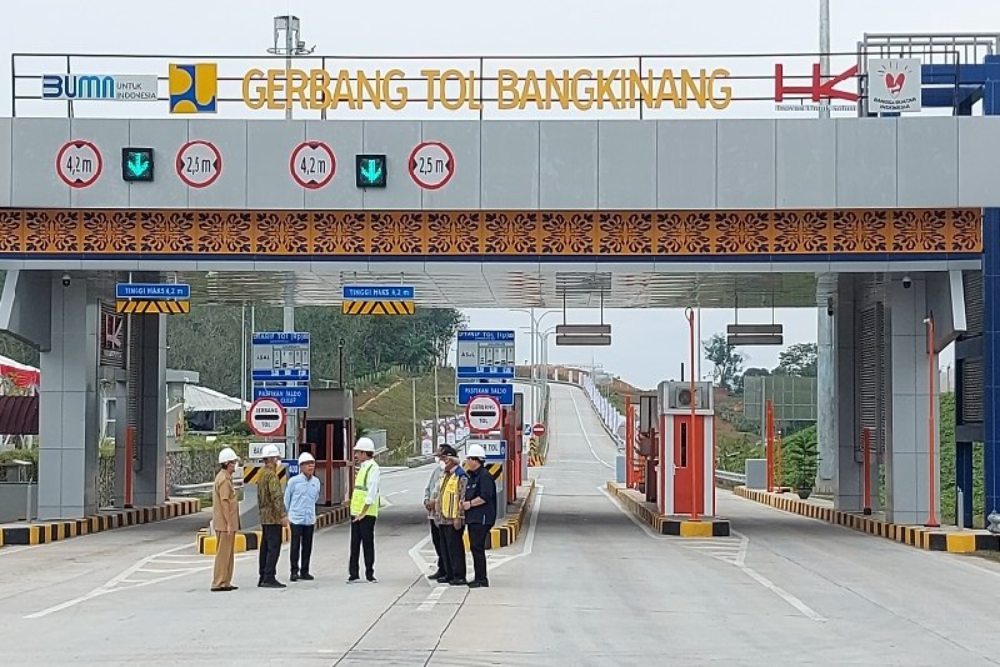  Tol Trans Sumatra, Pembangunan Ruas Bangkinang-Pangkalan Tahap I Capai 76,61 Persen