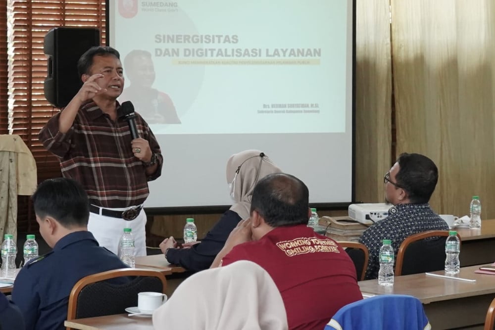  Evaluasi Kinerja MPP Sumedang, Sekda Minta Petugas Optimalkan Layanan