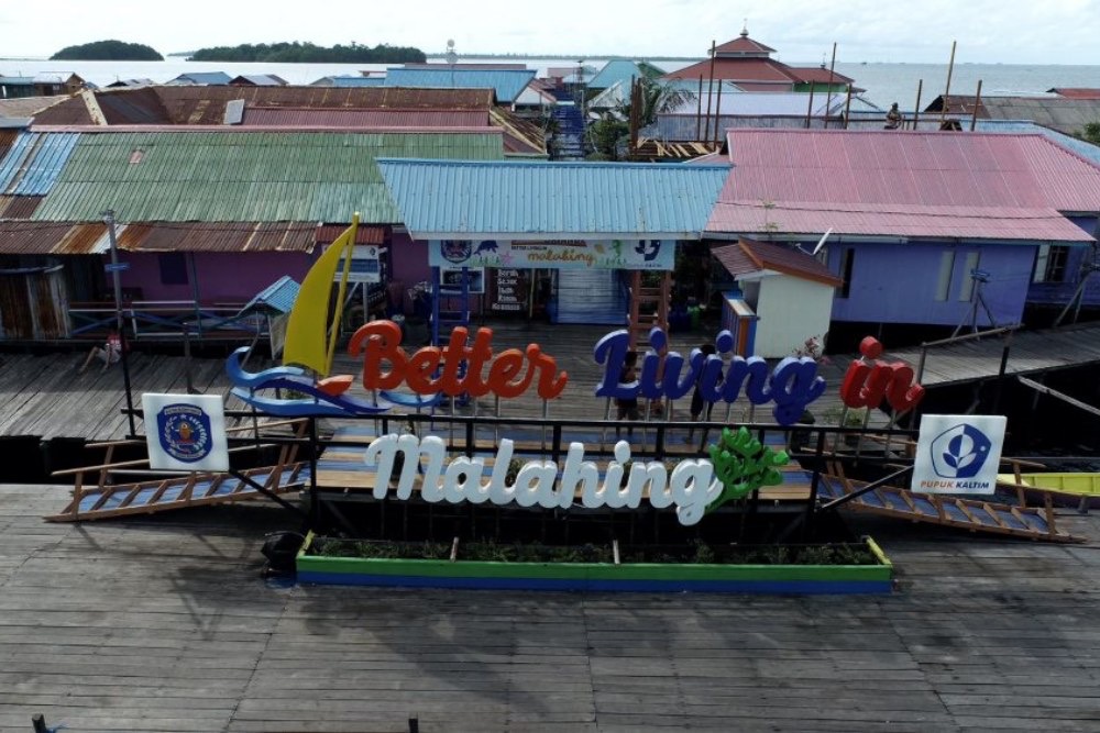  Tawarkan Keindahan Wisata Laut, Kampung Malahing Binaan Pupuk Kaltim Raih Juara 3 ADWI 2023