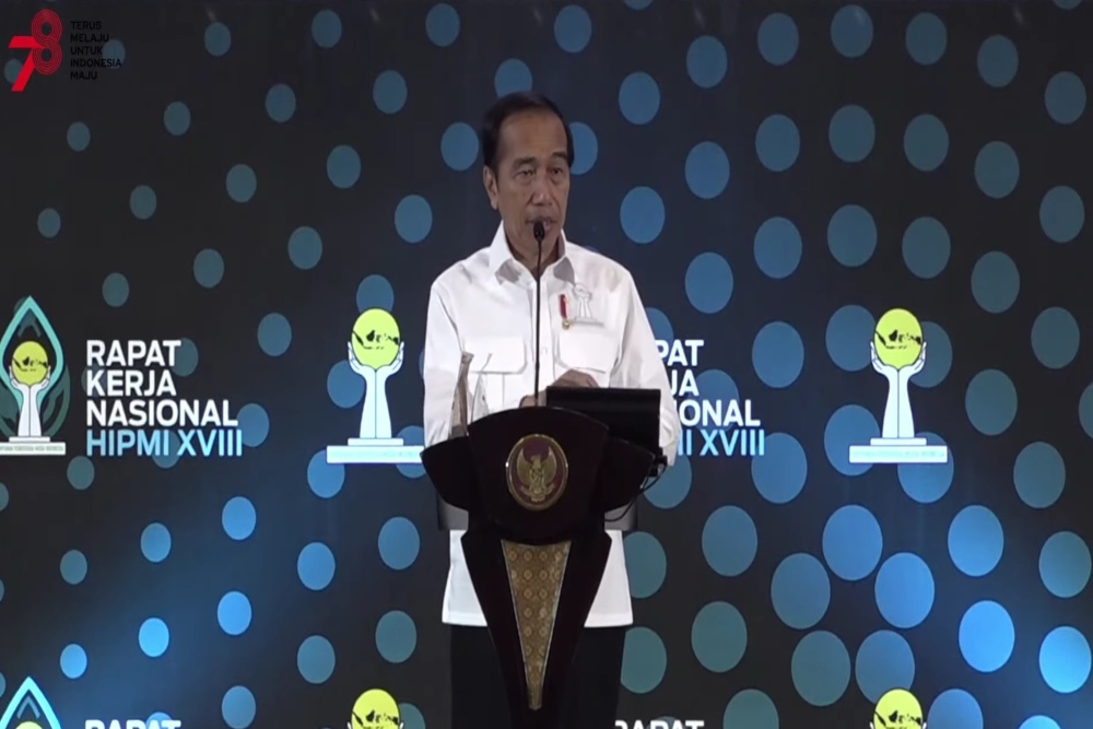  Jokowi Amini Cawe-cawe ke HIPMI Tak Terbatas di Ranah Ekonomi: Politik Bisa Juga!