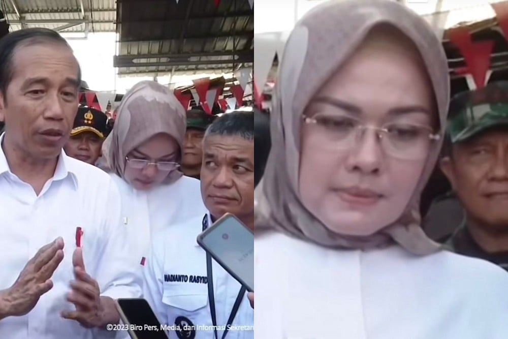  Istri Wali Kota Palu Viral saat Dampingi Jokowi, Netizen Terpesona dengan Paras Cantiknya