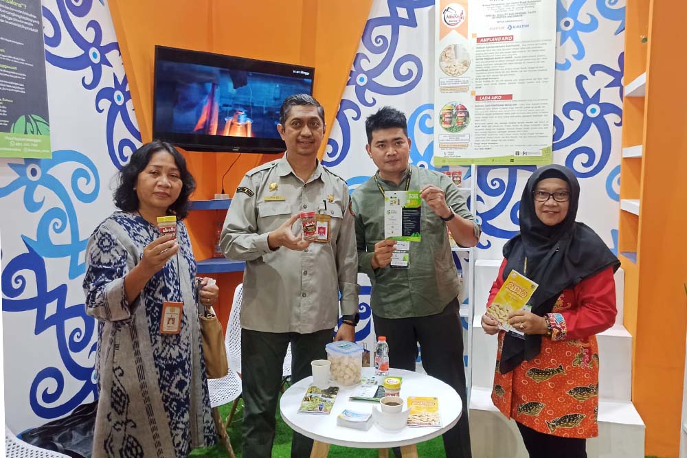  Tingkatkan Peluang Pasar UMKM Lokal, Pupuk Kaltim Fasilitasi Dua Mitra Binaan di Agrofood Expo 2023