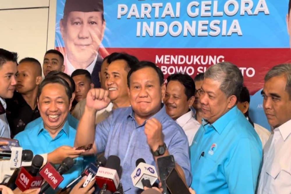  Prabowo Respons Santai Hingga Joget Saat Ditanya Ditinggal PKB