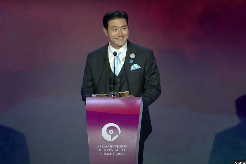  Tampil di KTT Asean 2023, Ini Pesan Choi Siwon untuk Pemimpin Asia Tenggara