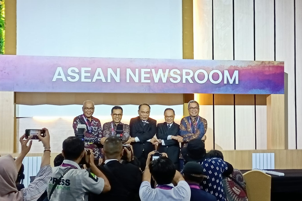  Menkominfo Budi Arie Resmikan Asean Newsroom