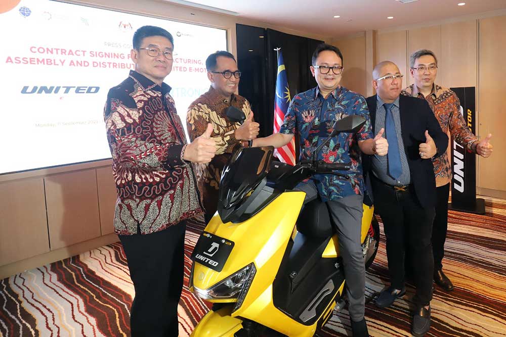  United E-Motor Ekspansi Ke Malaysia