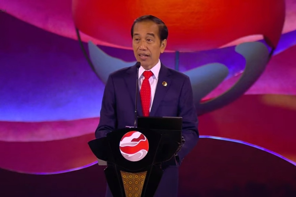  Jokowi Resmi Buka KTT Ke-43 Asean 2023, Singgung Persatuan Antar Negara Kawasan