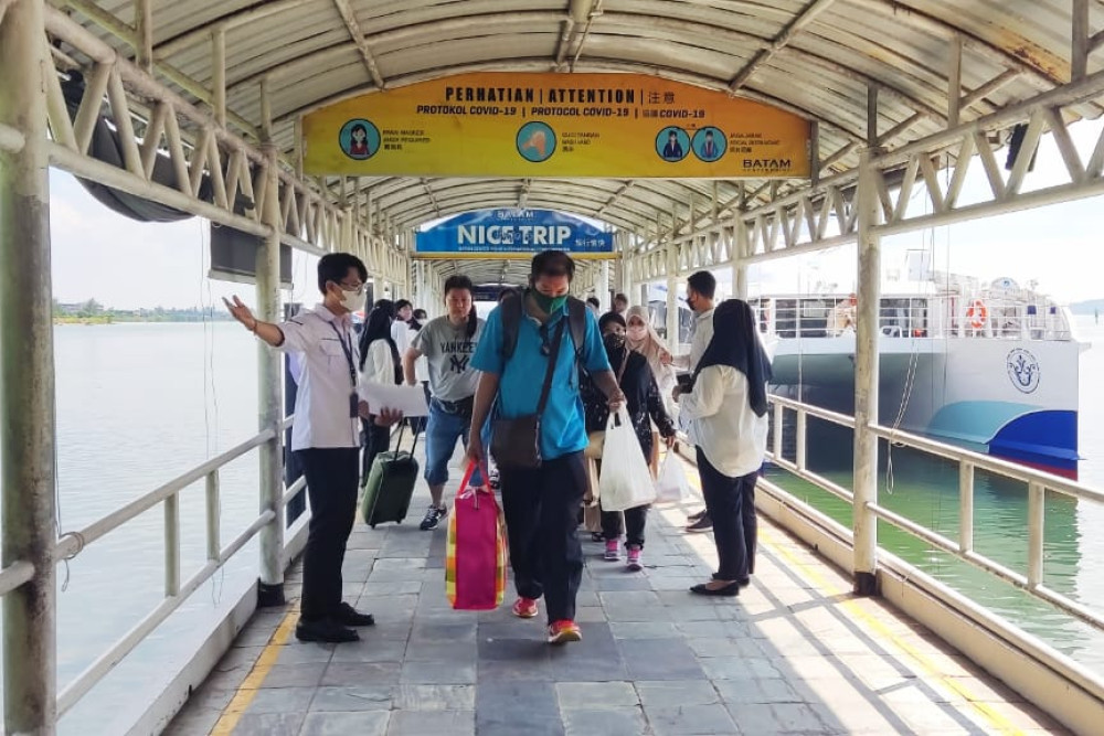 Penyeberangan di Batam./Ist