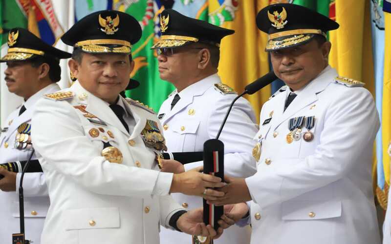  Bahtiar Baharuddin Resmi Dilantik Sebagai Pj Gubernur Sulsel