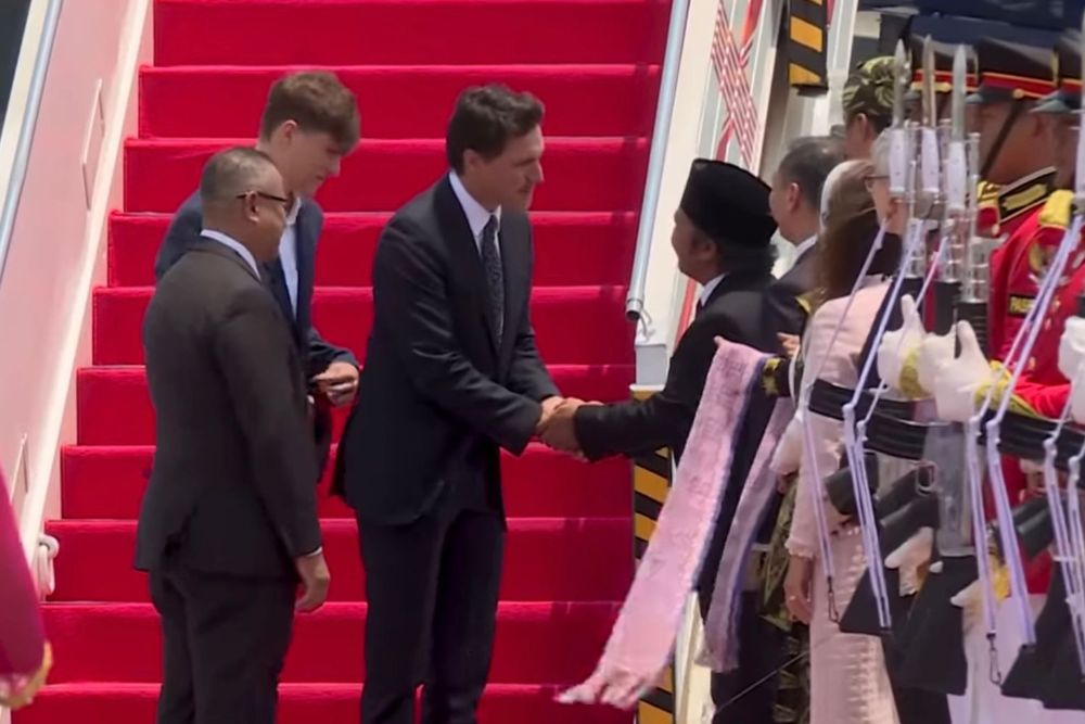 Canadian Prime Minister Justin Trudeau arrives in Indonesia to attend ASEAN Summit 2023