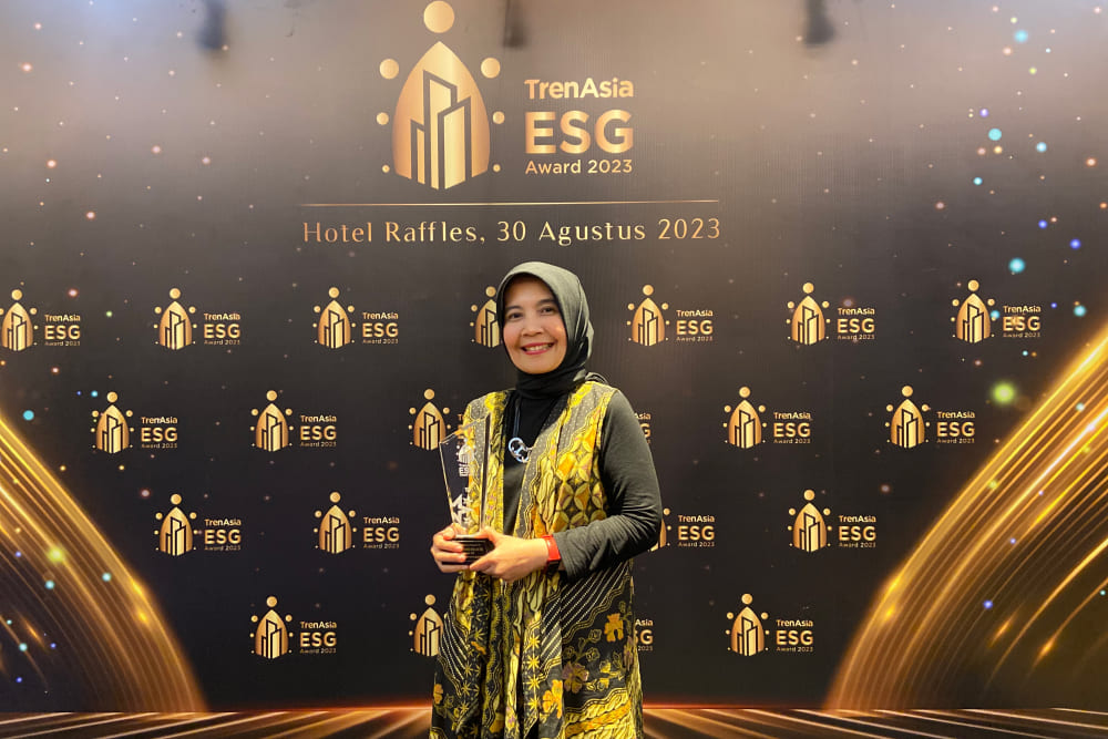  Garudafood Raih Penghargaan ESG Pertamanya di Ajang TrenAsia ESG Award 2023