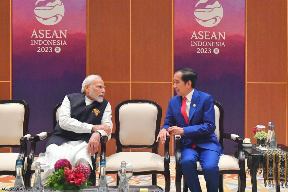  Pimpin KTT Asean-India, Jokowi Dorong Kerja Sama Ekonomi Biru