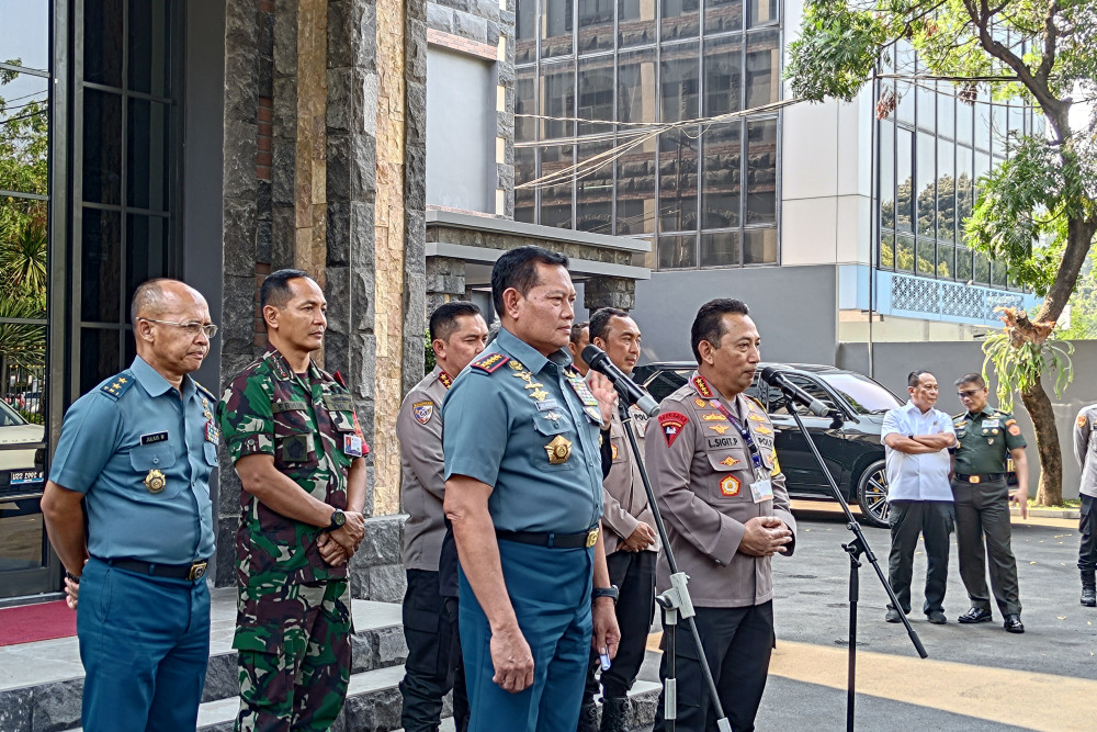  Panglima TNI dan Kapolri Minta Maaf Pengamanan KTT Asean Bikin Macet Jakarta