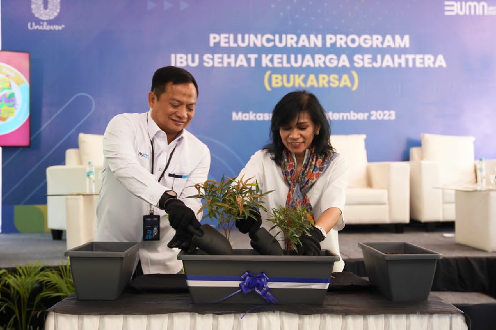 Foto: PNM Bersama Unilever Indonesia Luncurkan Program Edukasi PHBS “Bu Karsa”