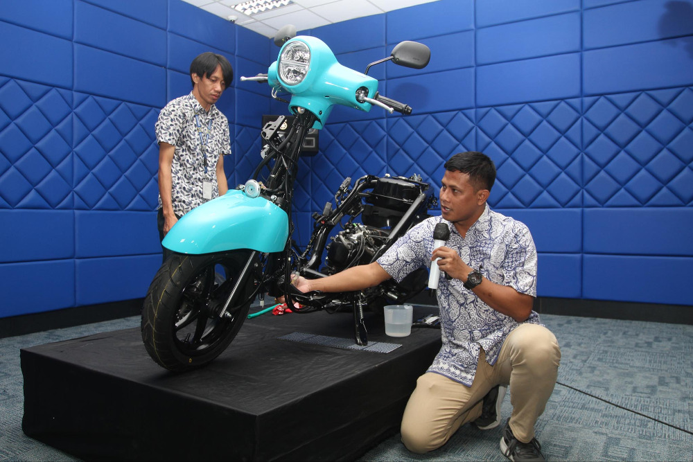  Yamaha Gunakan Baja Karbon Untuk Rangka Sepeda Motor