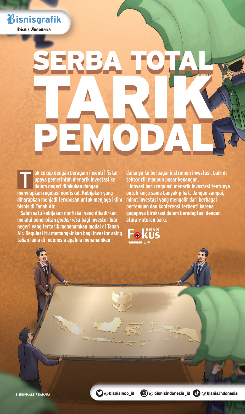  REGULASI NONFISKAL : Serba Total Tarik Pemodal