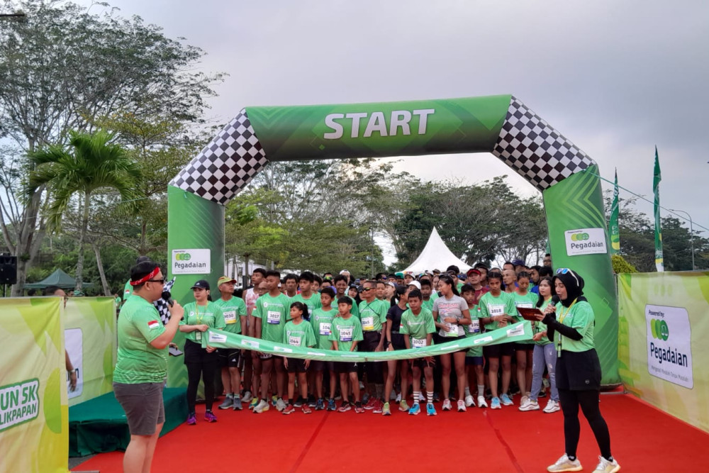  PT Pegadaian Sukses Menggelar Event Running 5K di Balikpapan