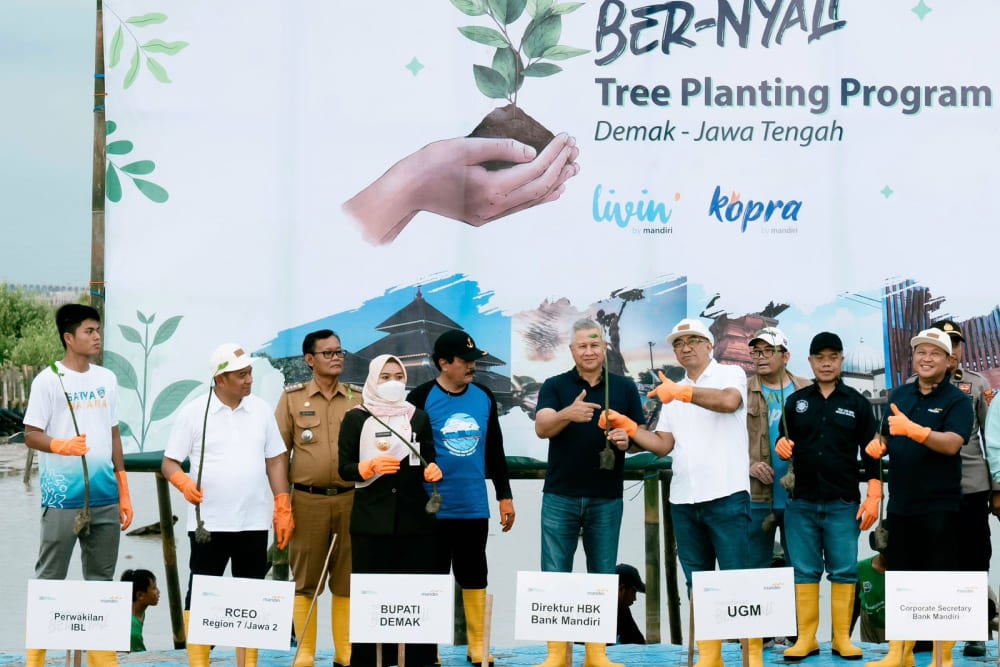  25 Tahun Komitmen Bank Mandiri Menyemai Kebaikan Lewat CSR