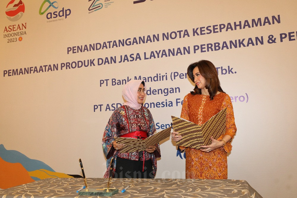  Bank Mandiri Berkolaborasi Dengan ASDP Indonesia Ferry Terkait Ekosistem Layanan Perbankan