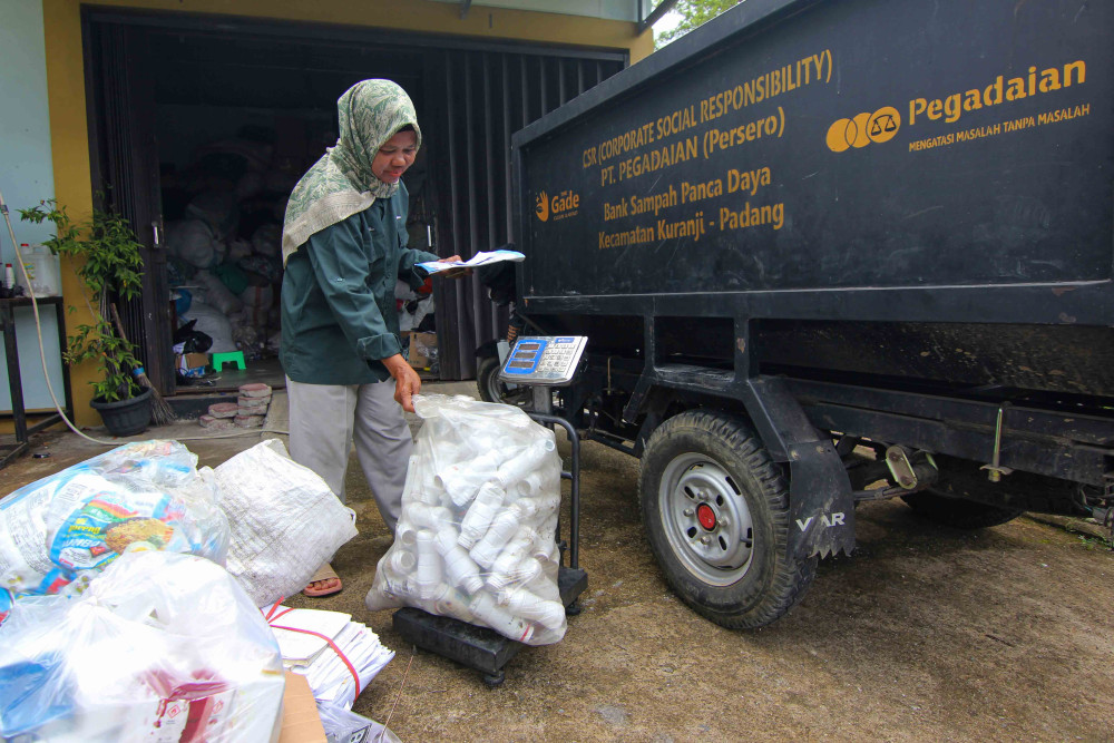  Mengatasi Tumpukan Sampah di TPA, Pemko Padang Perbanyak Sebaran Bank Sampah