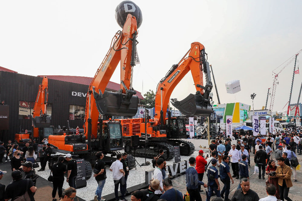  Pameran Mining Expo 2023 Tampilkan Produk Unggulan Alat Berat Dari Berbagai Brand