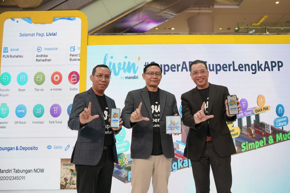 Foto: Incar SuperApp No 1, Bank Mandiri Galakkan Program #SuperAPPSuperLengkAPP