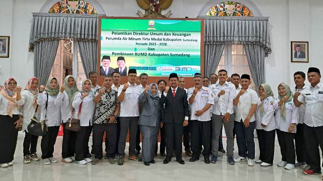  Bupati Sumedang Minta BUMD Pertahankan Tren Positif