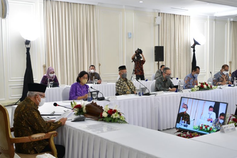  Wapres Ma'ruf Sebut Investor China Tertarik Industri Halal RI