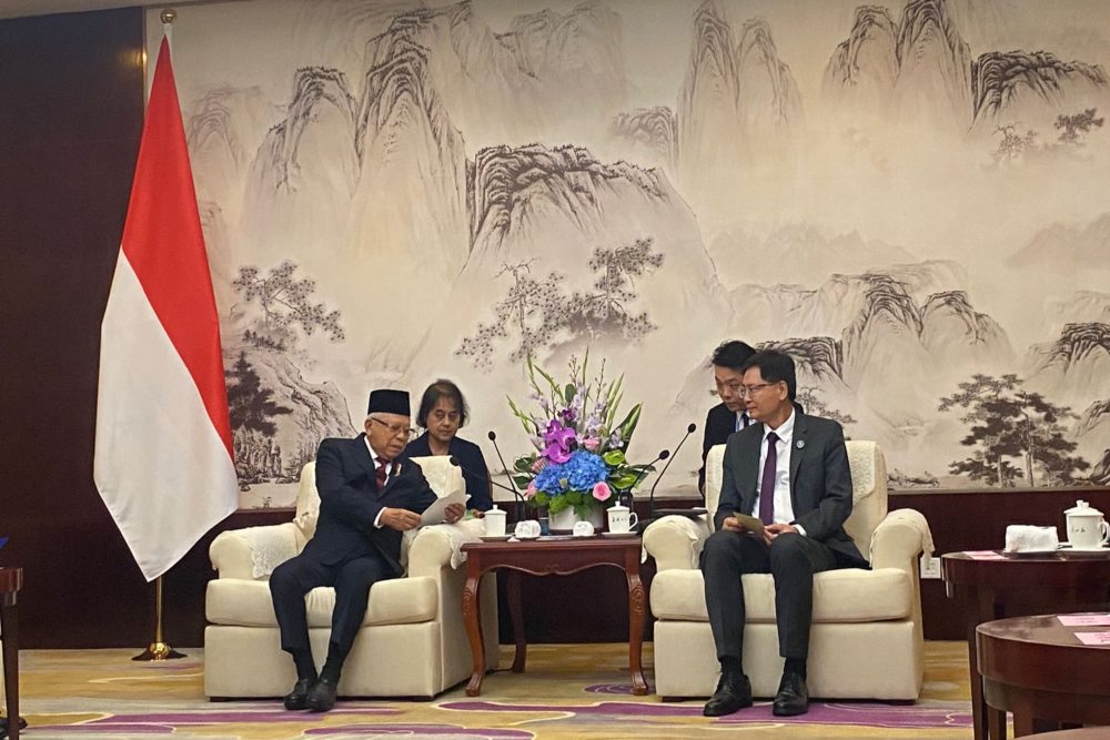  Bertemu Gubernur Guangxi, Wapres Ma\'ruf Dorong Tiga Kerja Sama Bilateral