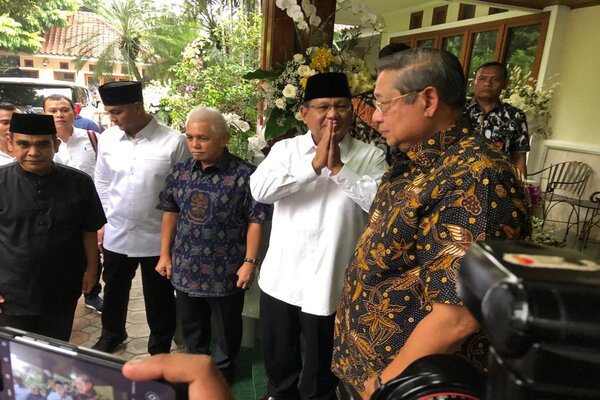  AHY dan SBY Temui Prabowo di Hambalang Sore Ini!