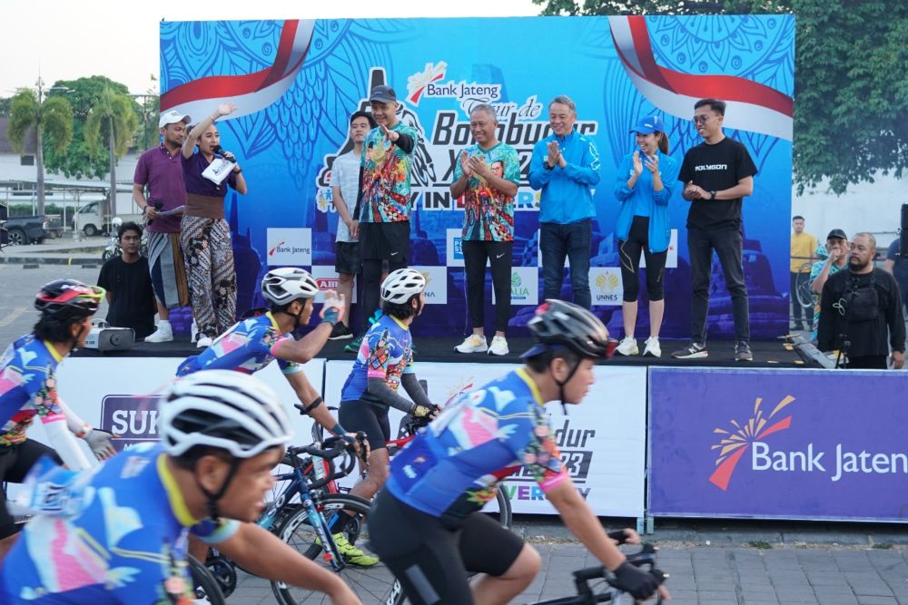  Penutupan Trilogy Bank Jateng Tour de Borobudur Promosikan Pariwisata Blora