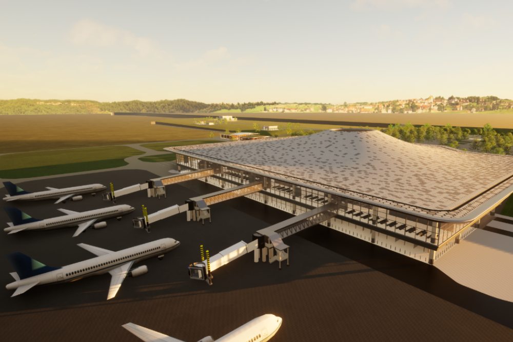  Pembangunan Bandara Dhoho Kediri Mencapai 97 Persen