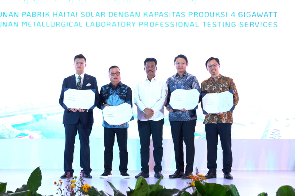  Kepala BP Batam Ground Breaking Kawasan Industri Hijau di Kabil