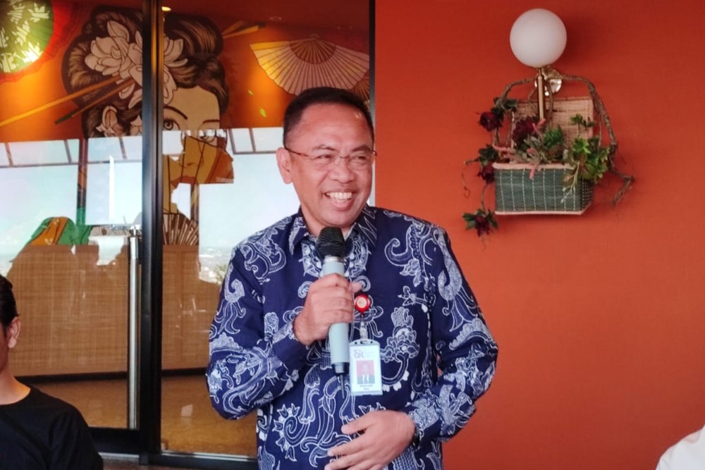 Sumarjono, Kepala Otoritas Jasa Keuangan (OJK) Regional 3 Jawa Tengah dan DIY. /Bisnis - Farodlilah M.