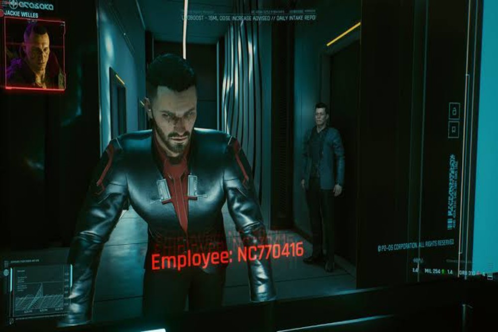 Karakter Elon Musk di Cyberpunk 2077