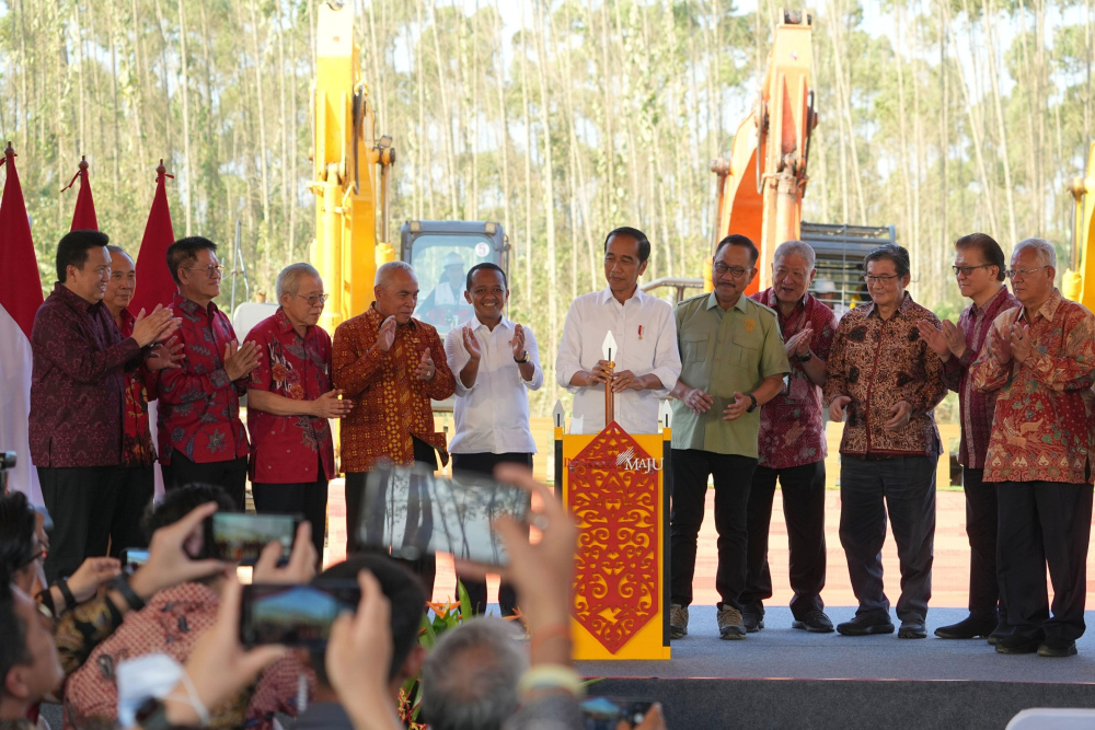  Jokowi Lakukan Groundbreaking RS Abdi Waluyo di IKN Siang Ini