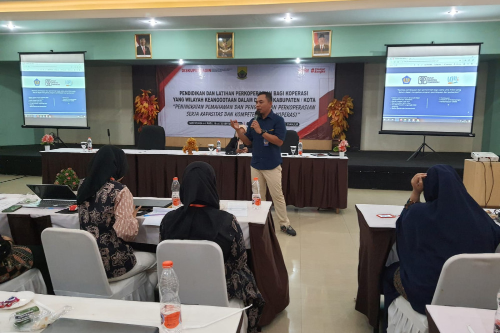  Tingkatkan Pemahaman Tentang Perkoperasian, PIP Hadir dalam Diklat di Cianjur