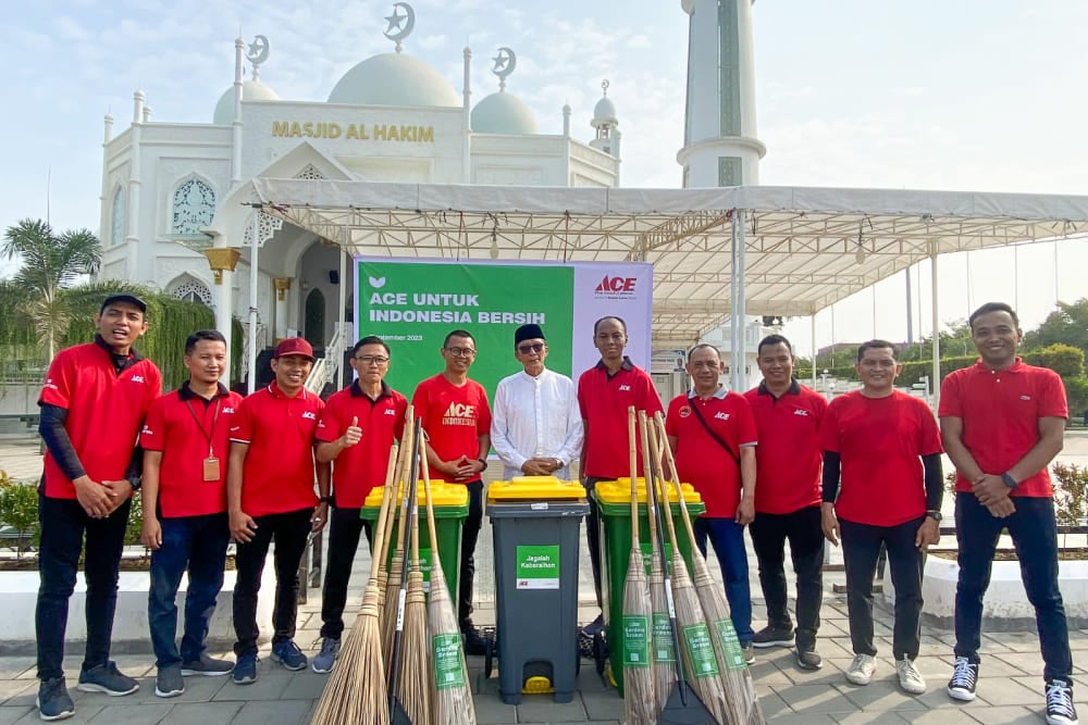  Dukung Program Pemerintah, ACE untuk Indonesia Bersih Hadir di 60 Kota
