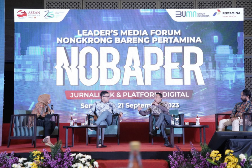  Pertamina Patra Niaga Bahas Jurnalistik dan Digital Platform dengan Media