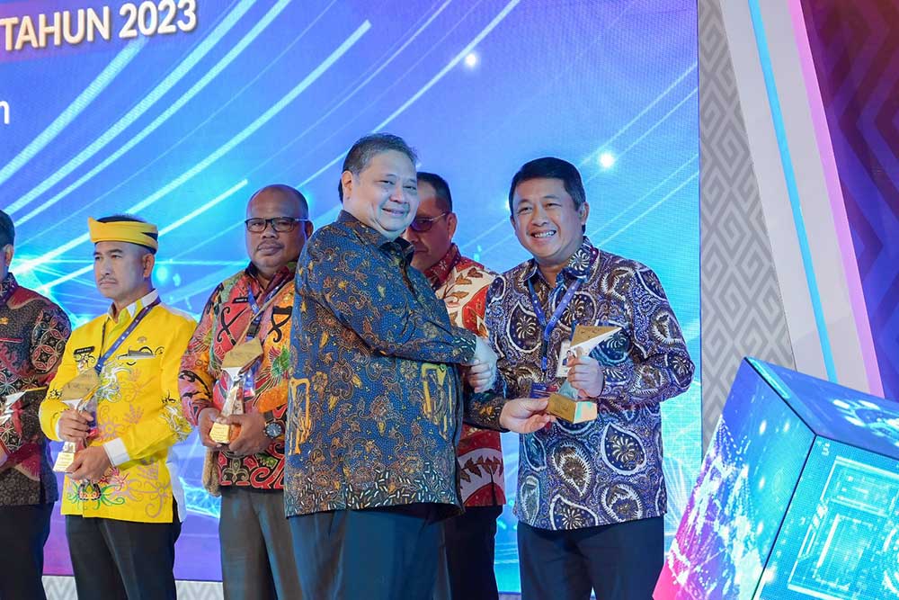  Bank DKI Terima Penghargaan Sebagai BPD Terbaik Dalam Mendukung Kebijakan P2DD Tahun 2023