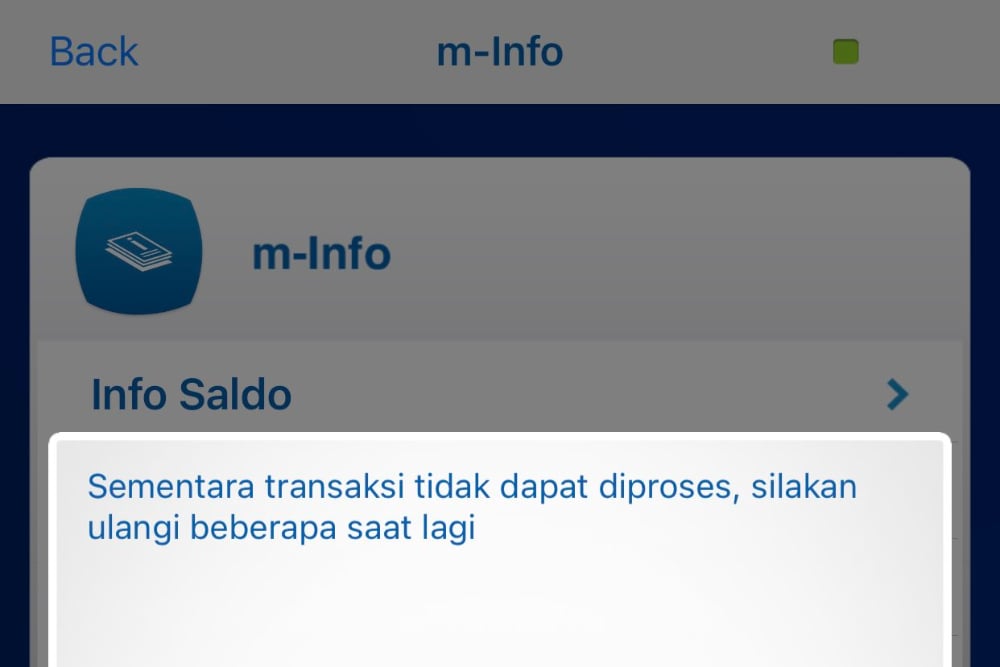  MBanking BCA Error Lagi, Nasabah Tak Bisa Cek Saldo dan Transfer