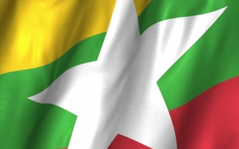 Pakar Nilai Positif Langkah Asean Bentuk Troika untuk Konflik Myanmar. Bendera Myamnar/wikipedia