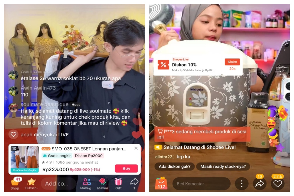 Tips berjualan di Tiktok live dan Shopee live/Novita Sari Simamora