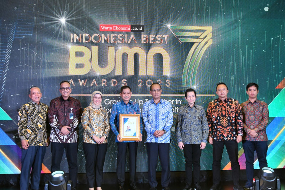  Pegadaian Raih Penghargaan Indonesia Best BUMN Awards 2023